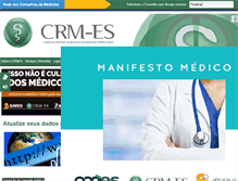 Tablet Screenshot of crmes.org.br